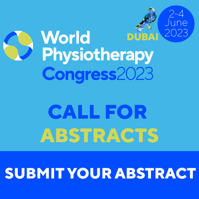 2023 World Physiotherapy Congress Announcements IPT HOPE